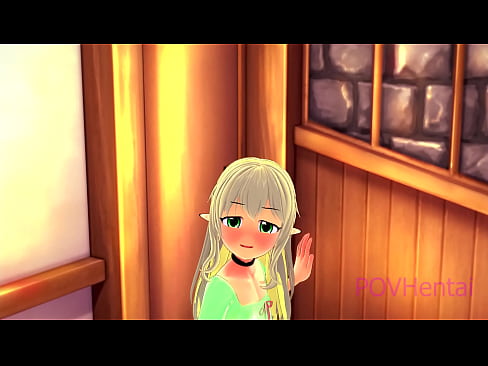 ❤️ (トラップ）エルフのメイドが顔を洗うのを手伝う ❤❌ ポルノvk ❌️❤